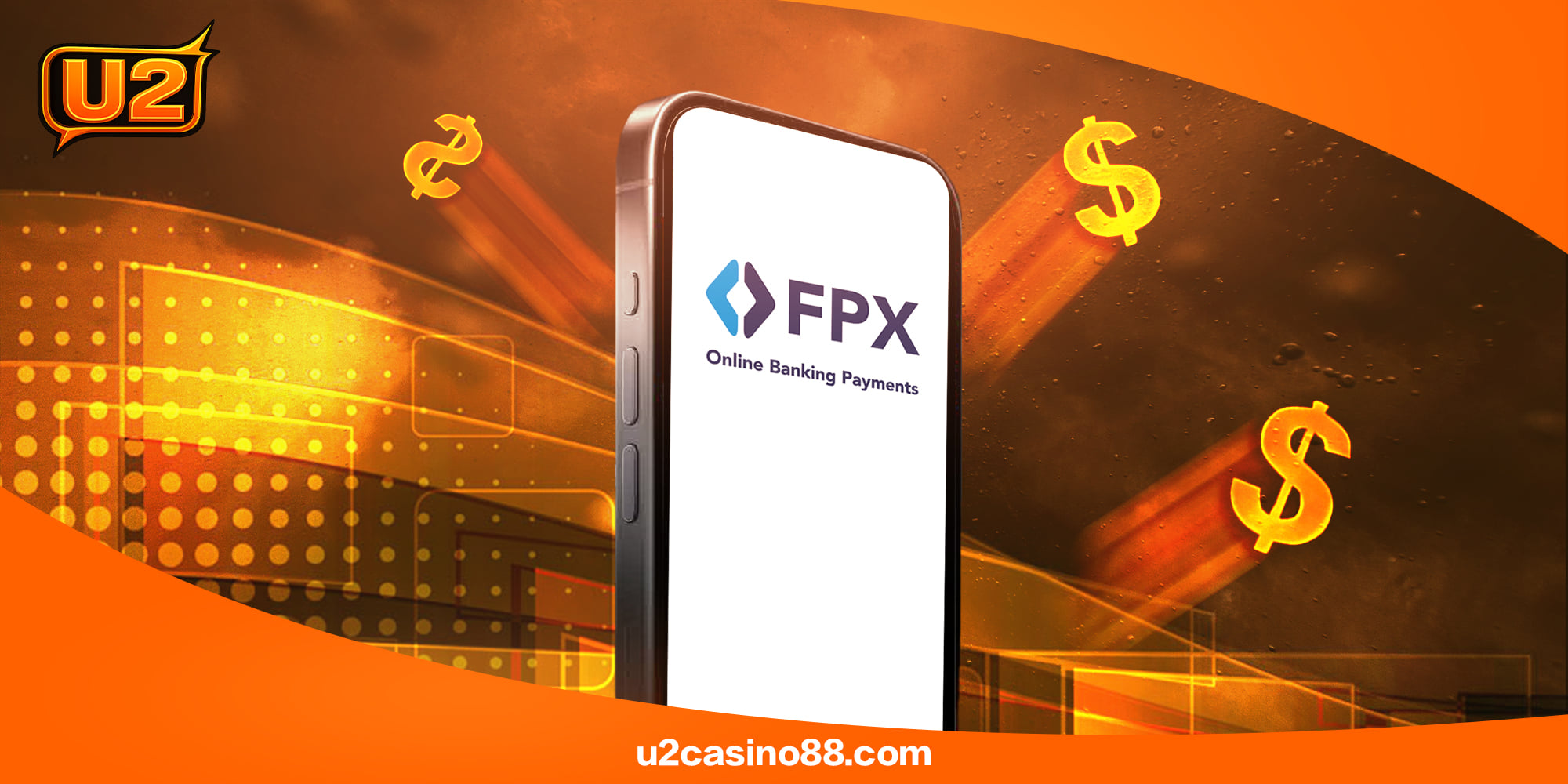 U2 Malaysia FPX top-up banner